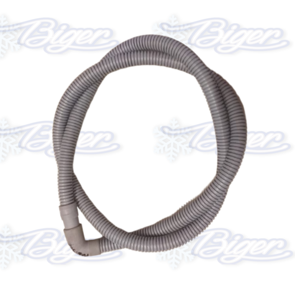 Manguera de desagote corrugado 1.80m recta fina 19/22 mm nacional e importada