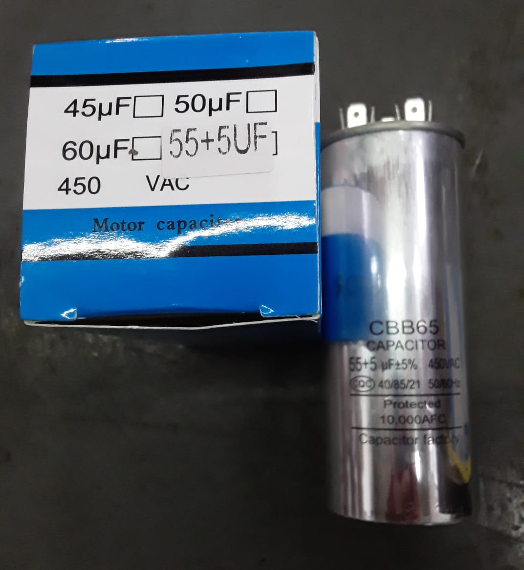 Capacitor de 55+5mf