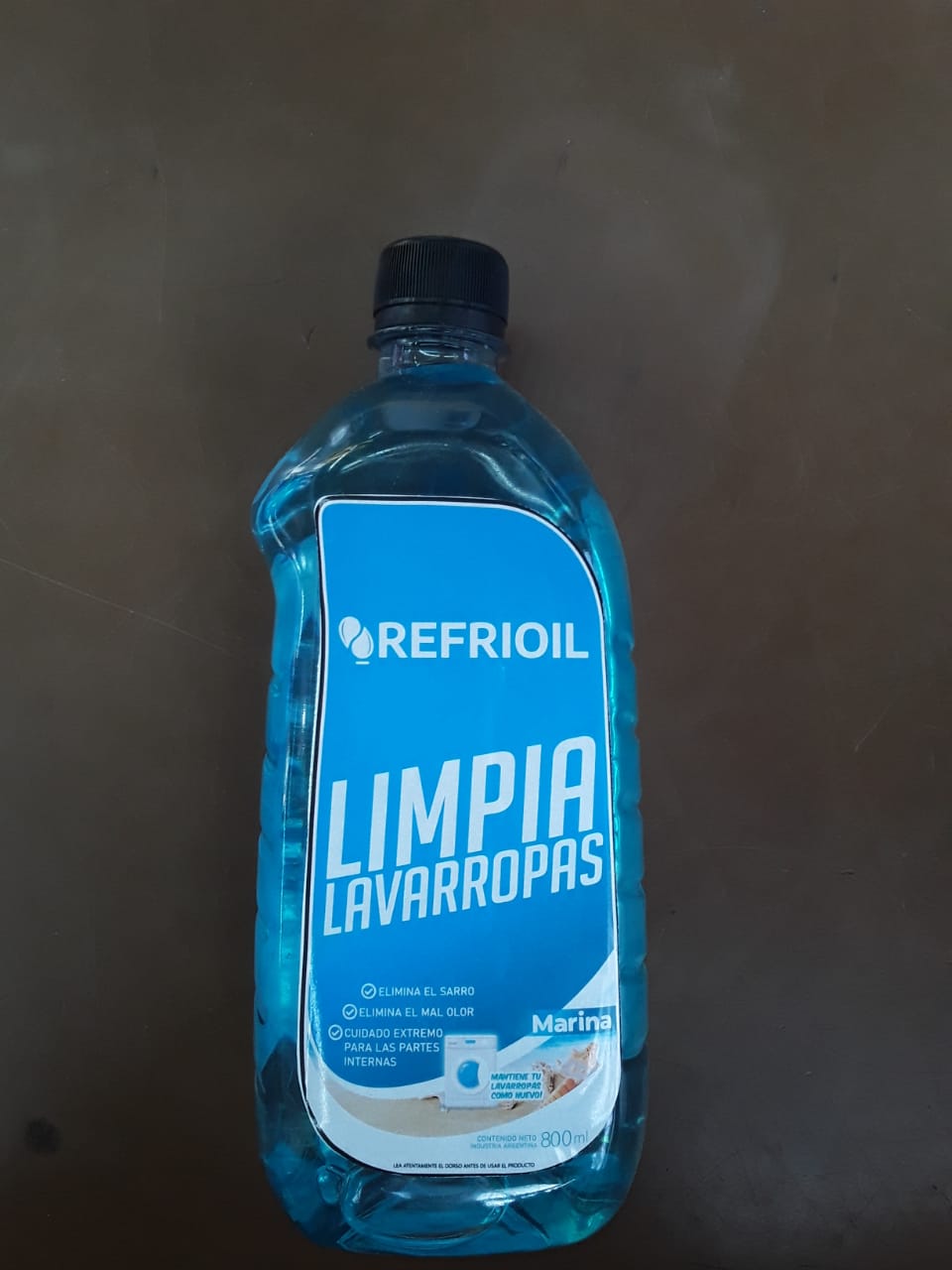 Liquido limpiador de lavarropas