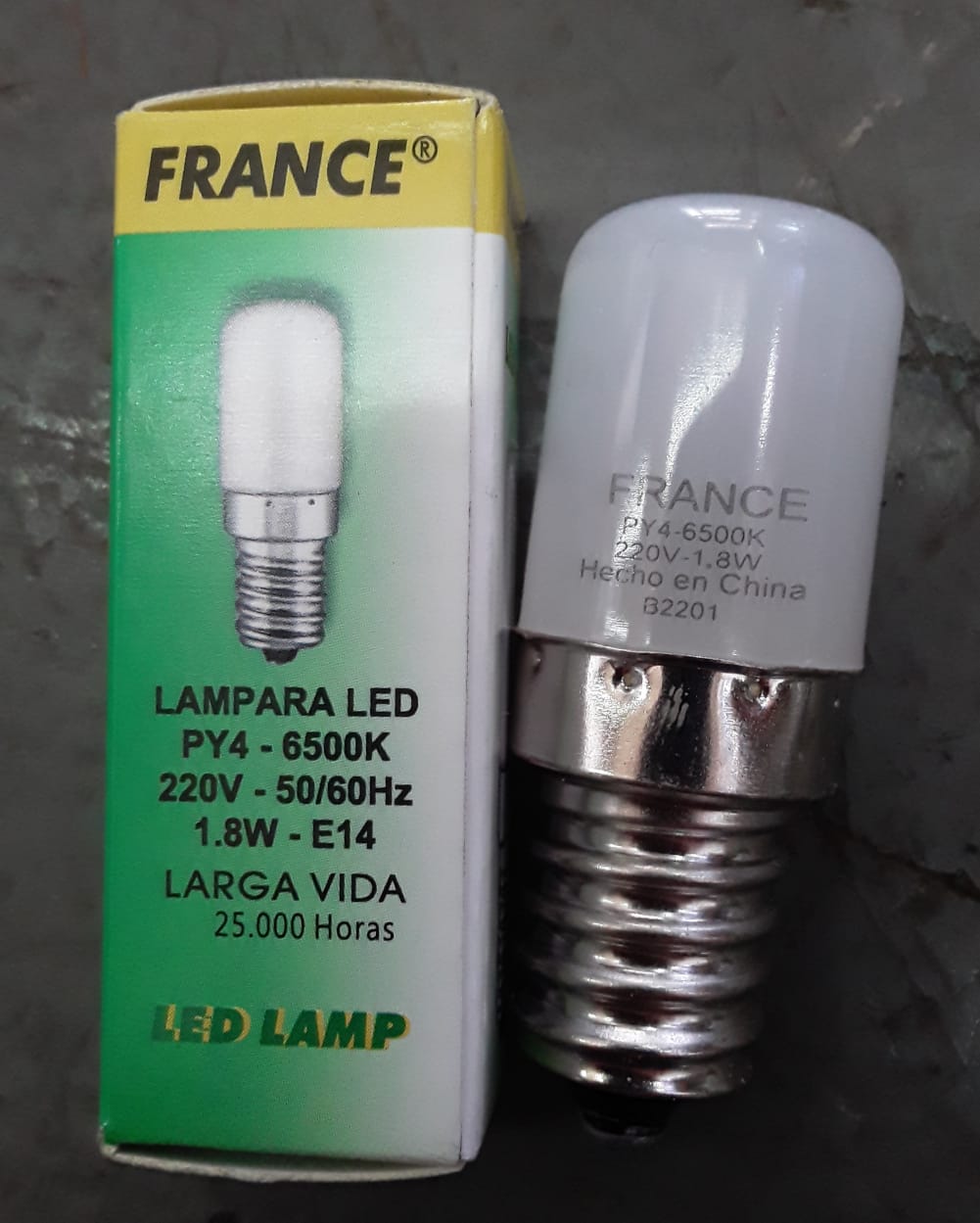Lámpara LED rosca mignon 1,8W