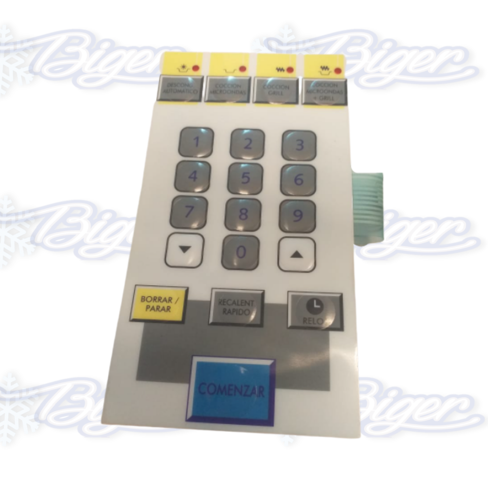 Teclado de microondas BGH 25850