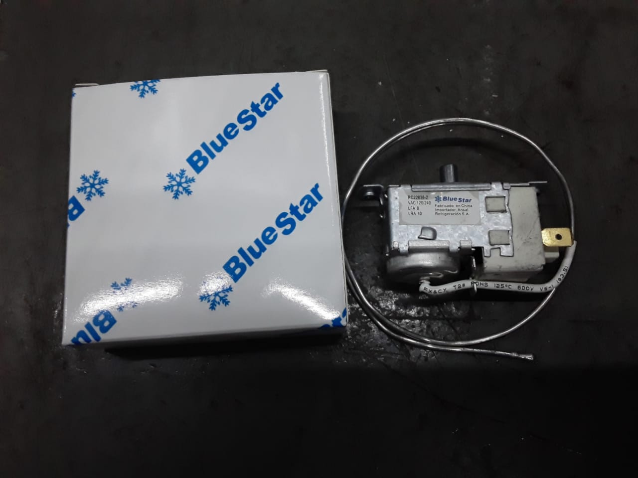 Termostato Bluestar -RC 22036-2 / 22027 reemplazo