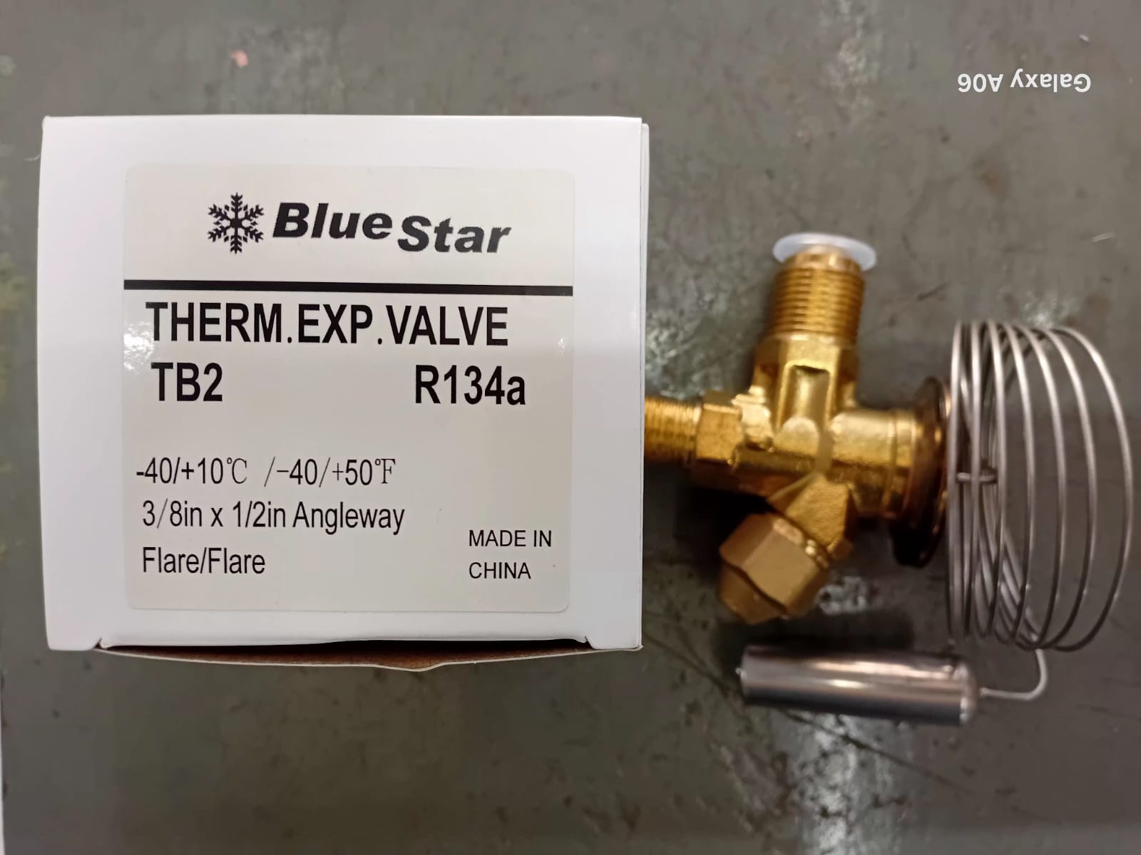 Valvula termostatica Bluestar -TB -2 R134 sin compensador