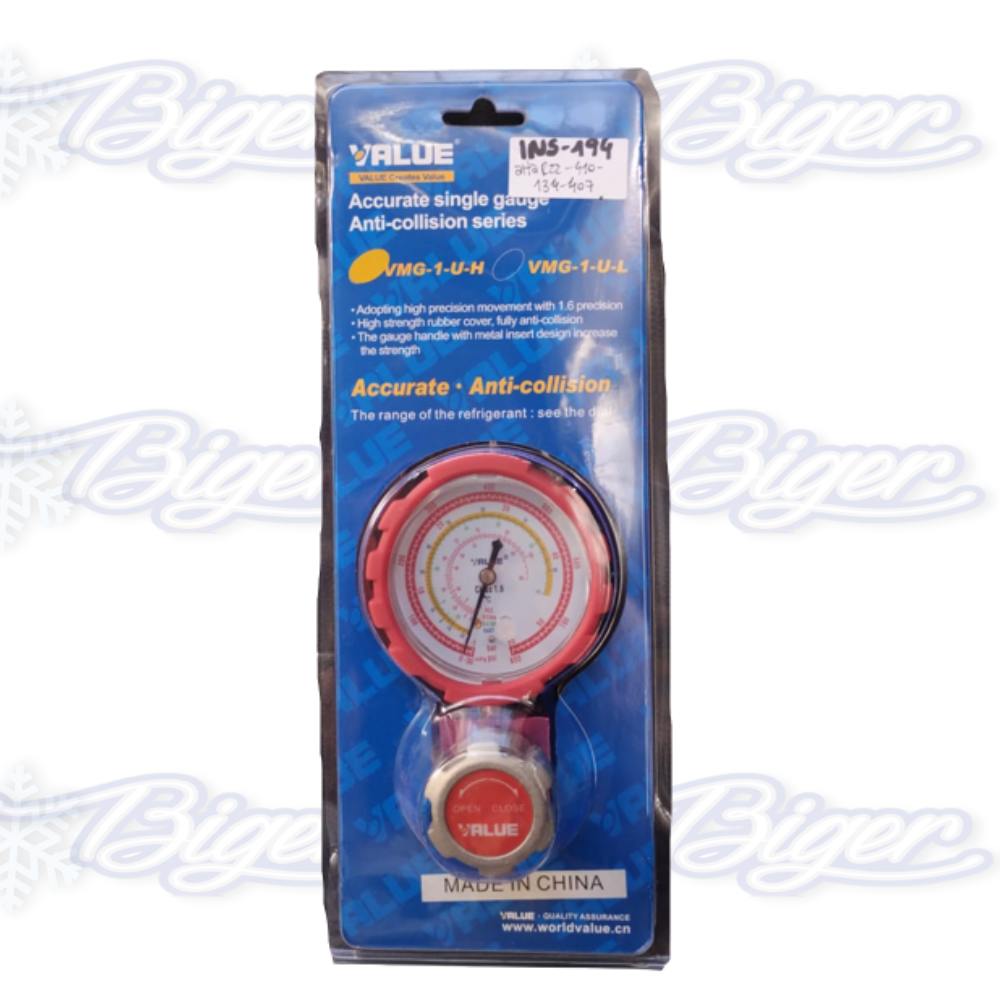 Manifold de alta Value VMG1UH R410/R22/R134/R407