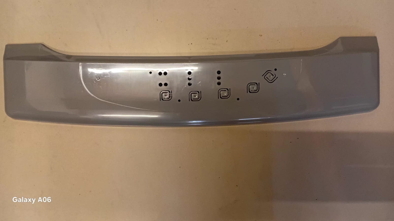 Frente lavarropas Gafa 7000 gris