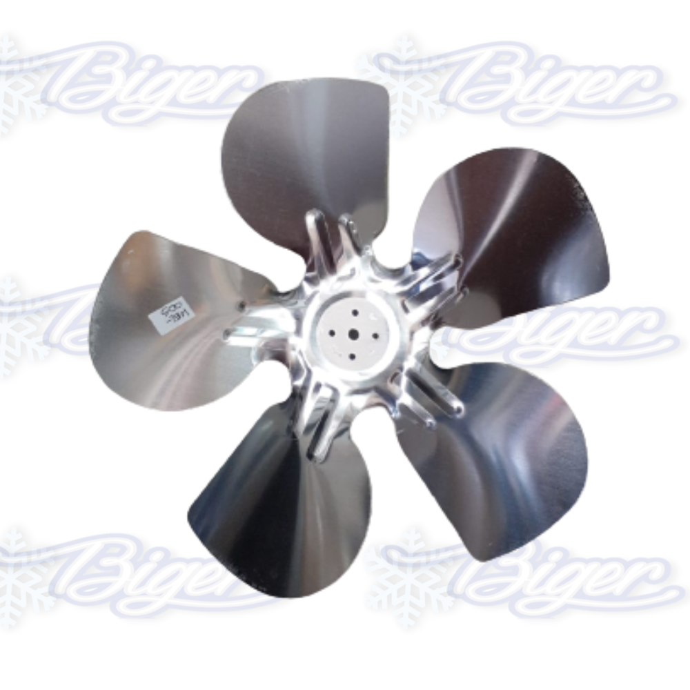 Hélice de aluminio BlueStar sin buje 300mm cruce 27°
