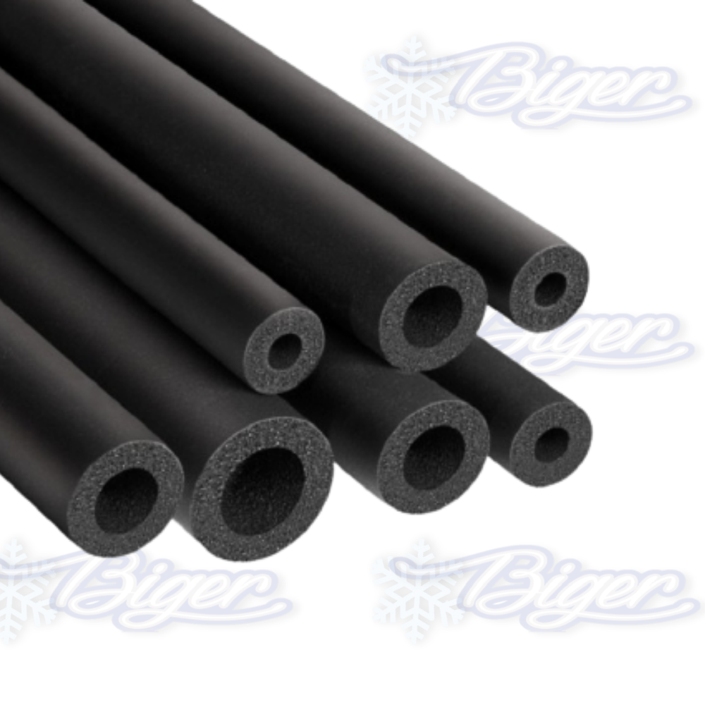 Aislación negra Kingflex / Isopipe 3/8 x 3/8 2m (9mm) (caja x 140u)