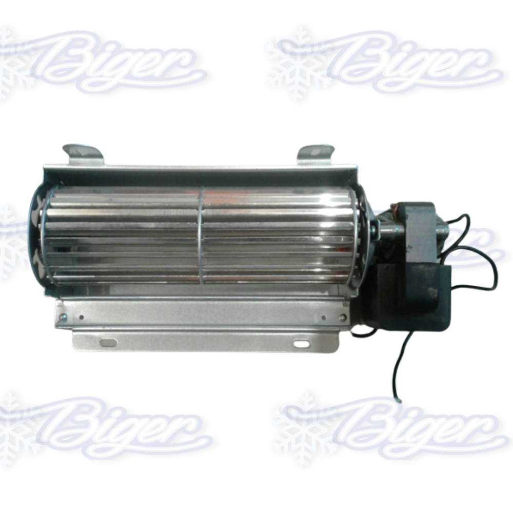 Turbina tangencial 18 cm derecho con terminales