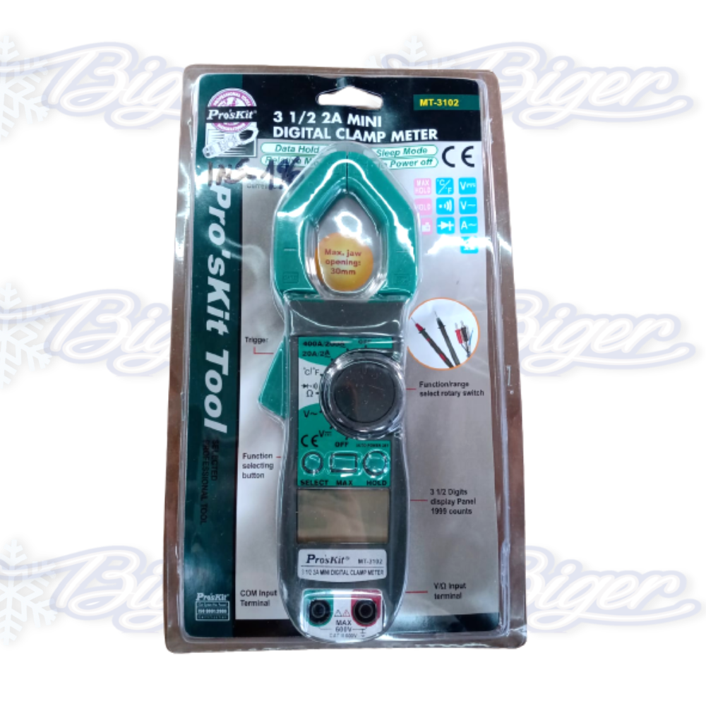 Pinza amperométrica MT-3102 Proskit