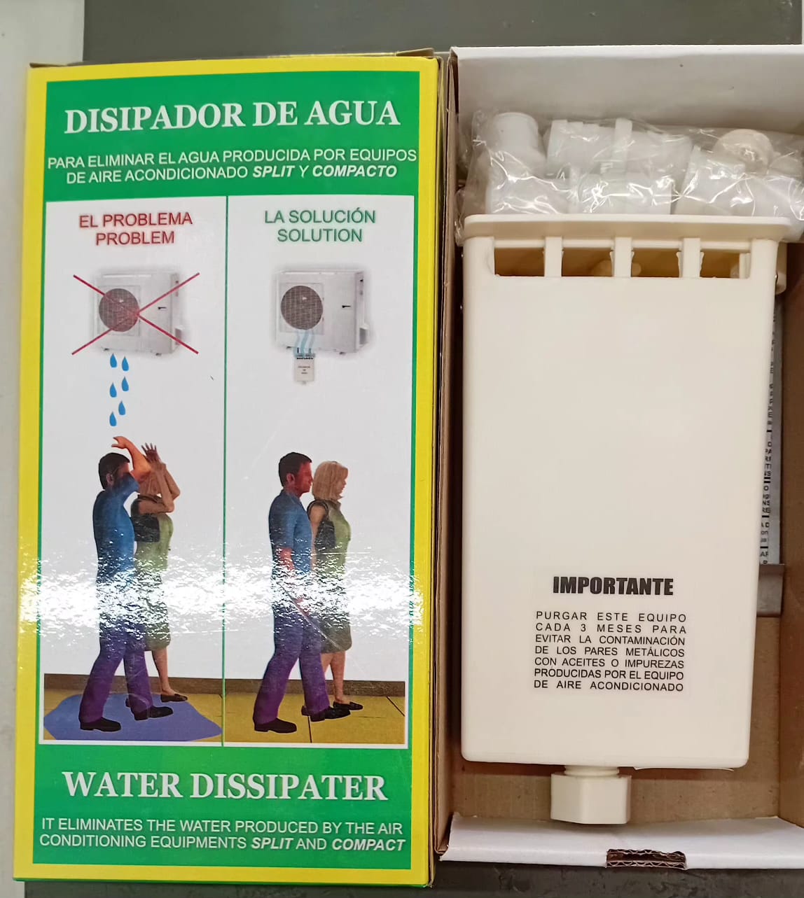 Disipador de agua 1.5 lts /h